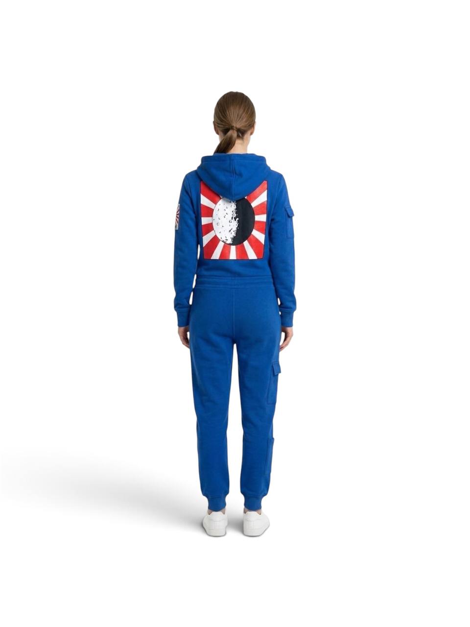 Harajuku Limited Edition Unisex Kargo Cepli Kapüşonlu Sweatshirt Tulum