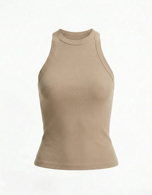 Kadın Biyeli Halter Yaka Body