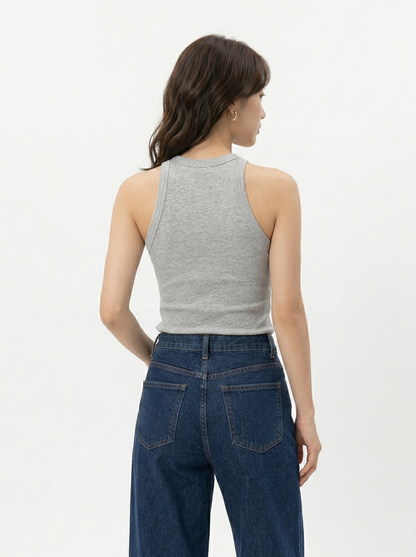 Kadın Biyeli Halter Yaka Body