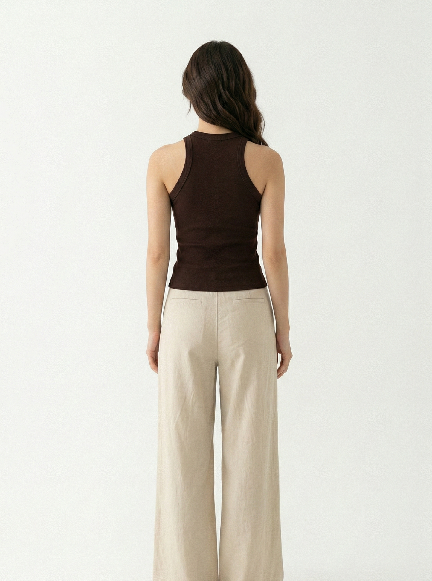 Kadın Biyeli Halter Yaka Body